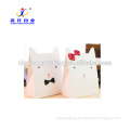 Pretty Small White Cute Cat Style Gift Box Paper Boxes Packing for Sale